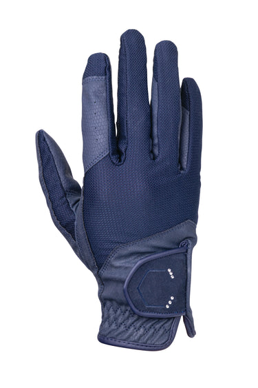 Coldstream Blakelaw Diamante Riding Gloves Navy/Silver| Online For Equine