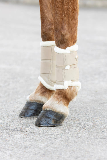 Coldstream Bowden Brushing Boots Latte| Online For Equine