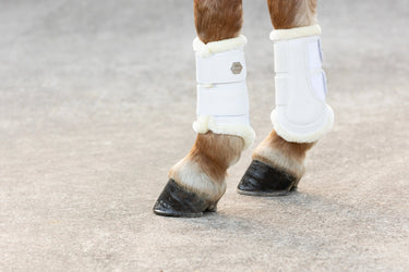 Coldstream Bowden Brushing Boots White| Online For Equine