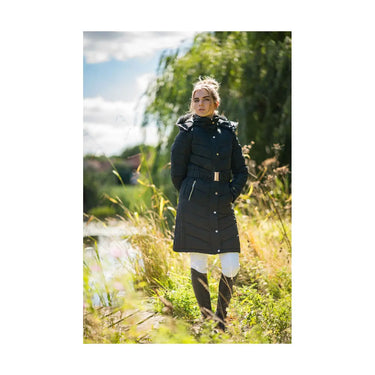 Buy Coldstream Branxton Long Ladies Black Quilted Coat| Online for Equine