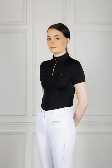 Coldstream Coldingham Short Sleeve Base Layer Jet Black| Online For Equine