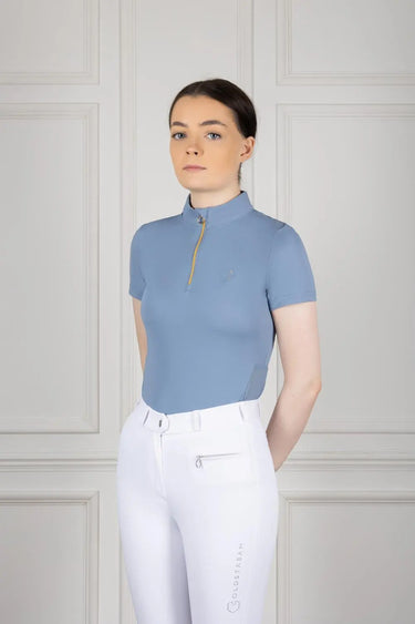Coldstream Coldingham Short Sleeve Base Layer Maya Blue| Online For Equine