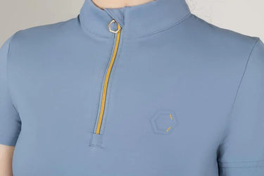 Coldstream Coldingham Short Sleeve Base Layer Maya Blue| Online For Equine