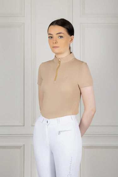 Coldstream Coldingham Short Sleeve Base Layer Warm Taupe| Online For Equine
