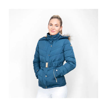Buy Coldstream Cornhill Ladies Cool Slate Blue Quilted Coat| Online for Equine