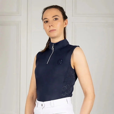 Coldstream Cranshaws Sleeveless Base Layer Navy| Online For Equine