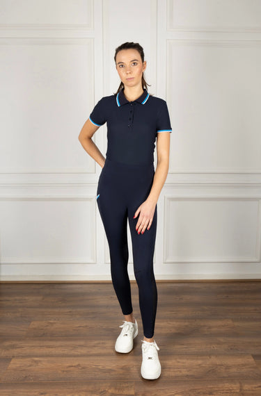 Coldstream Darnick Polo Shirt Navy| Online For Equine