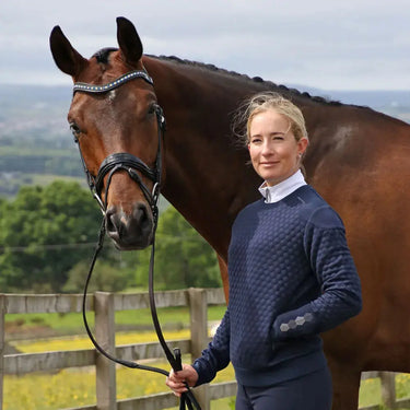 Coldstream Foulden Sweater Navy| Online For Equine