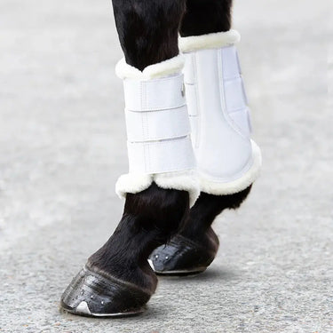 Coldstream Gordon C-Flex Air Flow Brushing Boots White| Online For Equine