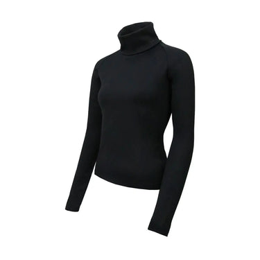 Buy Coldstream Ladies Black Legars Roll Neck Top| Online for Equine