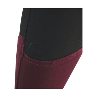 Buy Coldstream Learmouth Ladies Black/Windsor Wine Breeches| Online for Equine