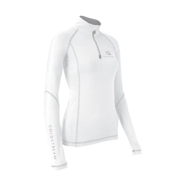 Buy Coldstream Lennel Ladies White/Light Grey Base Layer| Online for Equine