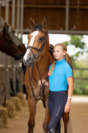 Coldstream Midlem Short Sleeve Base Layer C Blue| Online For Equine