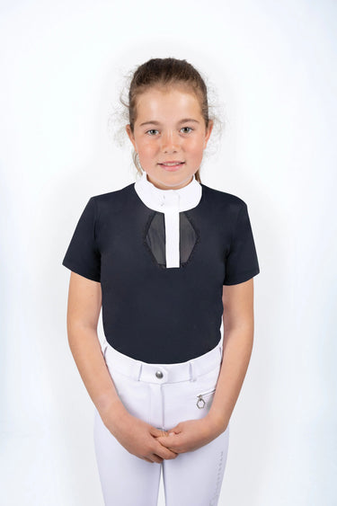Coldstream Navy Next Generation Childs Lanark Show Shirt| Online For Equine