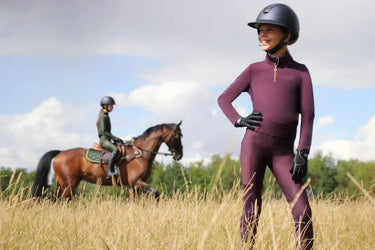 Coldstream Next Generation Ednam Base Layer Mulberry Purple| Online For Equine