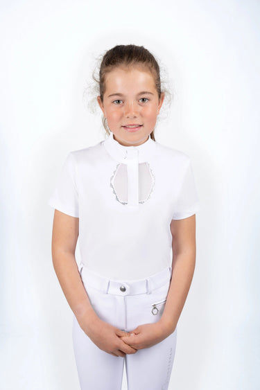 Coldstream White Next Generation Childs Lanark Show Shirt| Online For Equine