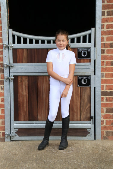 Coldstream White Next Generation Childs Lanark Show Shirt| Online For Equine
