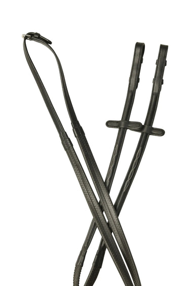 Buy Collegiate ComFiTec Opulux Fancy Raised Rubber Reins | Online for Equine