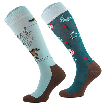 Buy Comodo Junior Jumping Novelty Socks -Euro 35-38 (UK 2.5-5)| Online for Equine