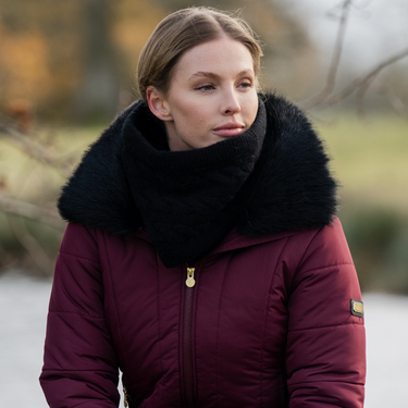 Buy Toggi Connaught Womens Knit & Faux Fur Snood | Online for Equine