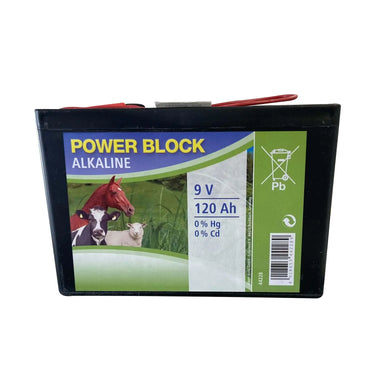 Corral Alkaline Dry Battery 120 Ah 9V| Online For Equine