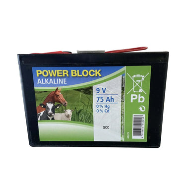 Corral Alkaline Dry Battery 75 Ah 9V| Online For Equine