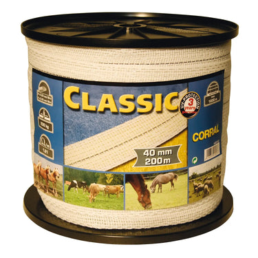 Corral Classic Fencing Tape 200M X 40Mm| Online For Equine