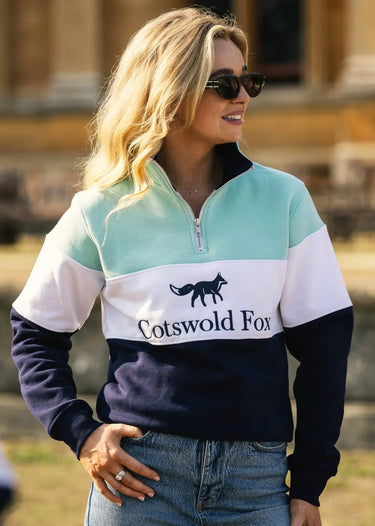 Cotswold Fox Cirencester Mint Quarter Zip| Online For Equine