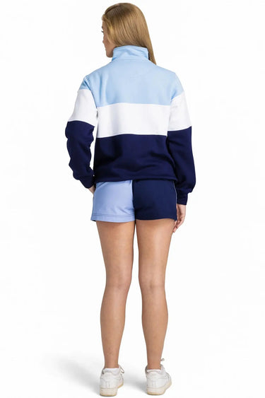 Cotswold Fox Harlequin Cornflower Blue Shorts| Online For Equine