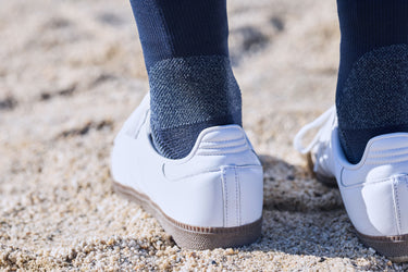 Buy Weatherbeeta Compression Knee Length Riding Sock Navy/Bright Pink | Online for Equine