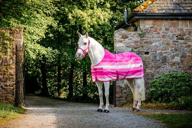Horseware Ireland Newmarket Headcollar & Leadrope Witney Pink