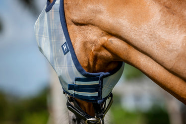 Horseware Ireland Newmarket Fly Mask (No Ears)- Witney Navy