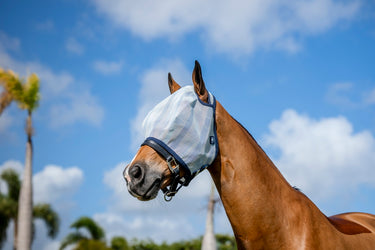 Horseware Ireland Newmarket Fly Mask (No Ears)- Witney Navy