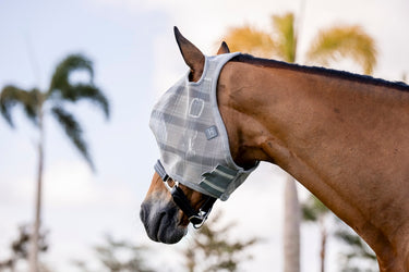 Horseware Ireland Newmarket Fly Mask (No Ears)- Witney Charcoal