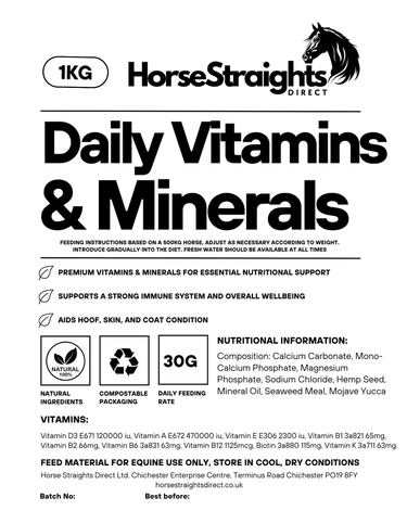 Daily Vitamins and Minerals| Online For Equine