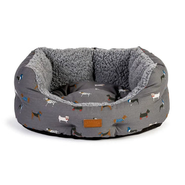 Danish Design Fatface Marching Dogs Deluxe Slumber Bed| Online For Equine