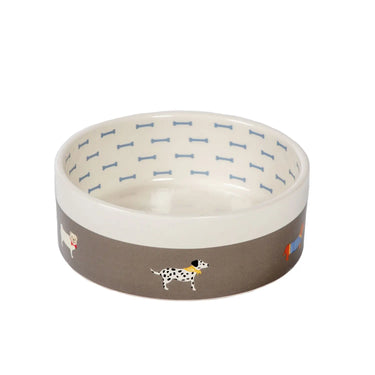 Danish Design Fatface Marching Dogs Pet Bowl| Online For Equine