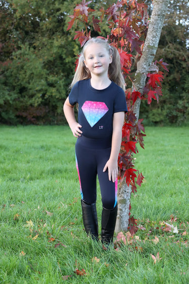 Dazzling Diamond T-Shirt by Little Rider| Online For Equine
