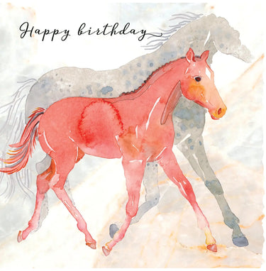 Deckled Edge Fanciful Dolomite Card| Online For Equine