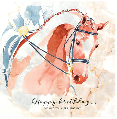 Deckled Edge Fanciful Dolomite Card| Online For Equine