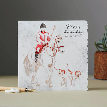 Deckled Edge Fanciful Dolomite Card| Online For Equine