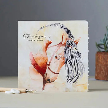 Deckled Edge Fanciful Dolomite Card| Online For Equine