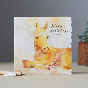 Deckled Edge Fanciful Dolomite Card| Online For Equine