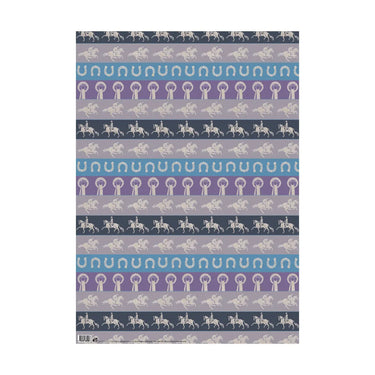 Buy Deckled Edge Horse Design Gift Wrap| Online for Equine
