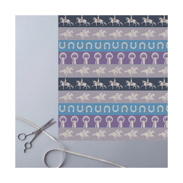 Buy Deckled Edge Horse Design Gift Wrap| Online for Equine