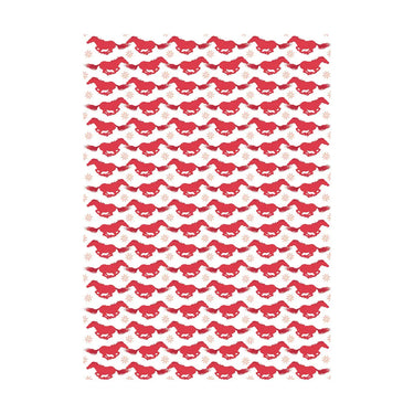 Buy Deckled Edge Horse Design Gift Wrap| Online for Equine