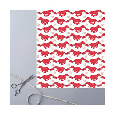 Buy Deckled Edge Horse Design Gift Wrap| Online for Equine
