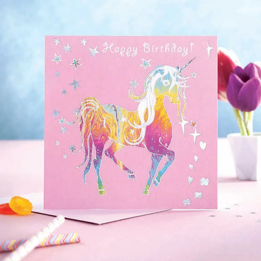 Deckled Edge Prancing Myth Card| Online For Equine