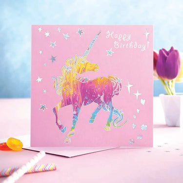 Deckled Edge Prancing Myth Card| Online For Equine