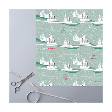 Buy Deckled Edge Horse Design Gift Wrap| Online for Equine
